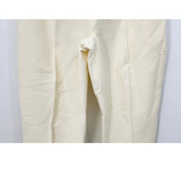 New Vintage‎ Deadstock Ashleigh Morgan Stirrup Pants Size 8 White Cream - Picture 4 of 8